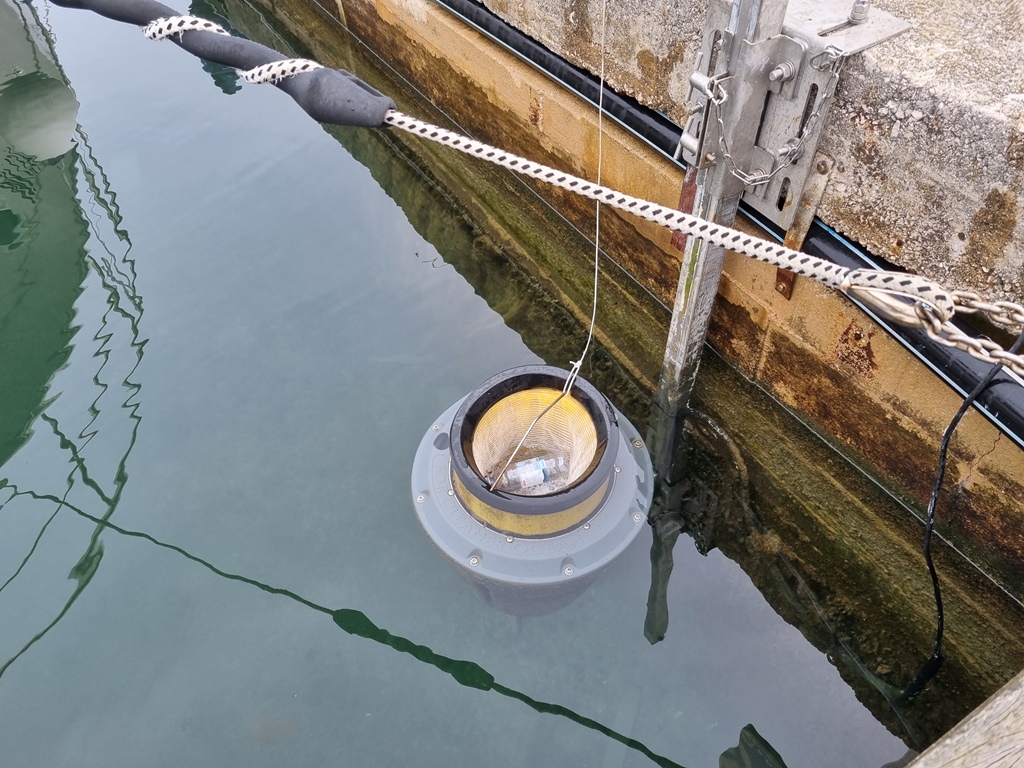 Postavljen Seabin uređaj